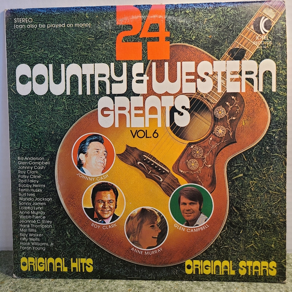 24 Country and Western Greats Vinyl